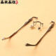 Jinglai Jingxiang Nouveau léopard verres sans cadre jambes de jambes de trame de réparation accessoires Remplacer la plaque en alliage de titane en pierre cristalline