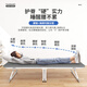 Jeep Plegable Bed Office Break Bisk Camino Hospital de una sola cama reforzada Doble pliegue Camada de la siesta del hogar Doble plegable 90 gris [venta caliente] esponja espesada doble