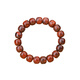 Fat Donglai's same style DL 1998 meteorite raw stone bracelet natural l meteorite red Yiding promotes circulation old-type beads 10mm old-type beads with gift box