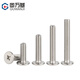 Guwanji 304 stainless steel thin flat head screws CM cross recessed flat head screws notebook digital machine screws M2x4x4 100 pieces
