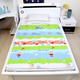 CALIDAD DE CHU GE, agua del tabique de orina para bebés se puede lavar, niños súper grandes, colchón de algodón puro de algodón puro adulto, colchón de tía de fuga de verano, oso azul 50*70cm dos piezas