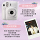 Fuji Polaroid mini11 Polaroid 9 upgraded model Polaroid mini12 one-time imaging camera Goddess Day gift MINI12 Iris purple (spot quick delivery) Official match (excluding photo paper)