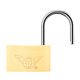 Fly.Globe copper padlock, mini luggage lock, drawer lock, cabinet lock 25mm