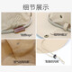 Memaru Western Cowboy Hat Fisherman Hat Women's Summer Breathable Sun Protection Hat Outdoor Camping Sun Shade Hat Hiking Mountaineering Hat Men's Khaki-Mountain Label [Waterproof and Quick-drying]