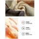 Écharpe Lugeli pour les hommes en hiver polyvalent à plaid à plaid tricoté