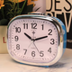 Polaris Alarm Clock Net Creative Simple Fashion Night Light Student Children Elderly Home Desk Clock Bedside Bedroom Small Clock North Star Pink Silver Night Light Double Bell Snooze