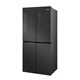 HOMA 430 Liter Cross-Double-Tür Viertürer Haushaltskühlschrank 99,99% Sterilisation und Geruch sauber erster Ebene intelligente Dual-Frequenz-Umwandlung BCD_430WDG/ B (x) Xingshuo Gray 795x692x1800