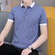 CAIDEN KETCH男装品牌短袖polo衫t 恤男士2025夏季新款商务休闲百搭透气上衣服 黑色679 XL （建议126-140斤）