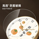 BBA wall clock auspicious small fresh living room home persimmon persimmon Ruyi new Chinese creative decoration clock wall hanging 30cm