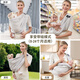 Buen bebé Cuby Baby Strap Out Simple Bebé delantero Baby With Baby Magic Hool Horizontal Baby Baby Baby Baby Baby Hug Baby Turban Pure Gray