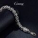 GsunG platinum men's faucet bracelet new domineering keel chain PT950 men's faucet bracelet platinum PT950 priced by the gram