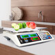Yongcai (YONGCAI) vegetable selling scale electronic scale commercial stall small 30kg kitchen gram scale high-precision scale electronic table scale counting barbecue scale household fruit and vegetable supermarket scale 30kg LCD flat plate vegetable stall scale