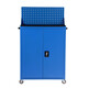 Jingxinda Tool Cabinet Iron Cabinet Workshop Mobile Tool Cart Multifunctional Hardware Iron Auto Repair Factory Trolley 120B Gray Blue + Brake + Back Plate