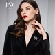 Jay bow brooch, high-end female corsage, birthday gift for mother, mother-in-law, elders