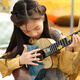 UKUuku尤克里里全单初学者小吉他26寸乌克丽丽ukulele叶知春夏秋冬 26英寸 叶知夏枫木全单圆角电箱