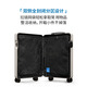 
ITO suitcase 20-inch trolley case large capacity password business travel lightweight boarding case PISTACHIO smoke white