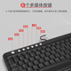 Shuang Feiyan Laptop Wired Keyboard Mini Ultra-Thin Laser Laser Carved USB Desktop Keyboard Portable Multimedia Wired Keyboard Mute Mouse Set KL-5 [Key and Mouse Set-Normal Edition] KL-5+OP-520NU Mouse