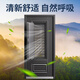 OUDILE Class A ventilated anti-theft door entrance door + thickened zinc alloy breathable vent doors and windows doors, middle doors, mother doors, smart locks, visual cat eye lock 2150*960/2050*1050