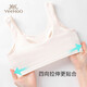 英氏（YEEHOO）呼吸杯女童内衣二阶段发育期运动小背心初中生少女内衣米色85A