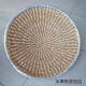 Runyun Jia Bamboo Weaving Pot Deckel Bambus Weben, um Herd Pot Damhamer Dampfer großes altmodisches runde Gras zu machen _border 15 7374 cm