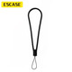 ESCASE mobile phone lanyard camera silicone wrist rope wallet U disk key ID pendant Apple iPhone16 Huawei mate70pro and other mobile phone soft models ES-XS4 elegant black