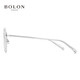 BOLON Tyrannosaurus myopia glasses new product Wang Hedi same optical glasses metal frame BJ7351 B90-Silver single frame
