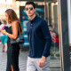 Mr. Bu spring and autumn style men's long-sleeved pure cotton T-shirt patented eight-character collar business casual men's clothing BT11972 deep sea blue XL (180)