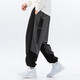 JINGYANG Plus Size Men's Pants Fat Fat Man Loose Sports Pants Fat Casual Pants Harem Pants 3298 4XL (211Jin Jin is equal to 0.5kg to 240Jin Jin is equal to 0.5kg)