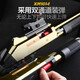 Yunya Toy Gun Gun Tube doble S686 SHELL SHOLL SETGUN SOFT Soft Toy Toy Boy Birthday Gift [XM1014 Black Gold 80cm] 20 Soft Shot + 6 Shell + Hologry Mirror Ni para el regalo de vacaciones para niños