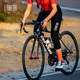 Pantalones de ciclismo de Lamparda Pantalones Mujeres Profesionales Spring y Autumn Road Pantalones para bicicletas de bicicleta Biros brillantes Black L