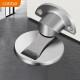 Cabei door suction no-punch floor suction door rear anti-collision windproof door stopper invisible floor suction door stopper 304 stainless steel brushed steel-304 stainless steel-recommended by the store manager