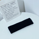 Pindai Sports Hair Band Dademia de cabeza de cabeza para mujeres Color sólido Diadario coreano Black Handsome Wolf Tail Band Payer Fare Men's Laving Hair Accessories Black