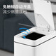 EKO垃圾桶智能感应式7L亚光白家用客厅卫生间夹缝EK9230张若昀同款