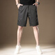 
JEEP SPIRIT American casual shorts men's summer thin ice silk trendy brand loose sports mid-pants trendy straight-leg five-point pants 983 khaki B style 2XL [suitable for 170-190Jin [Jin equals 0.5 kg]]