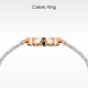 Caloric King Double Monthly Fashion Series Simple Luxury Swiss Quartz Movement High-end Women's Watch CK16813