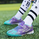 FEELACES儿童足球鞋碎钉男女专用猎鹰梅西学生训练鞋儿童tf人造草地球鞋 6195薄荷绿碎钉 36【球袜+球包+护板】