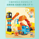 Bruco, juguetes de bloques de construcción ensamblados de partículas súper grandes, cañones de construcción de automóviles de ingeniería siempre cambiantes, regalos del Día del Niño
