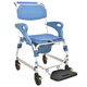 Wei Yikang Behinderte Menschen mit Radbad Stuhl Duschstuhl ältere Sits Stuhl Indoor Bad Sits bewegende Toilette Sits Hock
