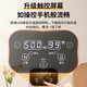 Taste of Life Good Lady British Good Lady Desktop Instant Hot Water Dispenser Filter Water Purifier Household Pure Drinking Machine Heating All-in-One Desktop Instant Hot Water Dispenser Small Mini Quick-Heat Portable Dual Display 3 Liter White Antibacterial + Mineral Filter + Stand Instant Heat Type