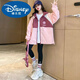 Disney Disney Girls' Coat Autumn 2023 New Fashionable Casual Girls Autumn Zipper Cardigan Outdoor