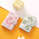 Maiweini niedliche Kartenbeutel für Frauen 2025 Neue Kapazität Multi-Kartenposition Anti-Demagnetisierung kompaktes hochwertiger Exquisit Card Clip Bag Cart Green Dinosaur [20 Kartenpositionen + 2 ID-Positionen] 22 Teile