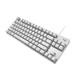 Logitech K835 Проводная механическая клавиатура Игровые игровые игры Периферийные устройства TTC Axis 84 Ключи Белой синей ось