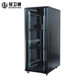 保卫通服务器标准机柜 网络设备弱电经济款侧面0.8立梁1.5机架式设备柜 钢化玻璃前门后网门 600*600*1200	T3-6622