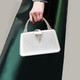 Sephoron Fashion Dinner Dress Hand-held Small Bag Feminine 2024 New Banquet Clutch Celebrity Handbag for Mobile Phone Champagne Color