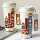 Yunmian Creative Panda Thermal Cup Cufe Coffee Cafe Cupoon Cartoon Water Cup Симпатичная высеченная студентка 316 из нержавеющей стали Cup 316 Inner Coffee Cup-Sf1343 Dora