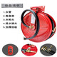 Hose reel water pipe equipment self-rescue hose turntable reel box 20 meters 25 meters 30 meters pipe reel black pipe 25 meters weighs 8 kilograms