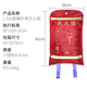Juante alkali-free encryption thickened fiberglass fire blanket 1.5m*1.5m with reflective strips home warehouse shopping mall office property fire inspection package inspection fire blanket random inspection upgrade