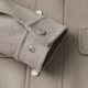 Veste à revers masculin à sept marques hiver laine décontractée laine à double face veste épaisse [en velours côtelé] 125JD70140 kaki 4xl (200)