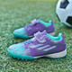 FEELACES儿童足球鞋碎钉男女专用猎鹰梅西学生训练鞋儿童tf人造草地球鞋 6195薄荷绿碎钉 36【球袜+球包+护板】