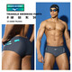 Mizuno (MIZUNO) Badehose für Herren, professionelle Trainings-Dreiecks-Badehose für Herren, kleiner quadratischer Winkel, schnell trocknend, Anti-Chlor-Thermal-Badehose, Schwimmausrüstung, leises Grau XL, Körpergröße 170–180, Gewicht 70–85 kg